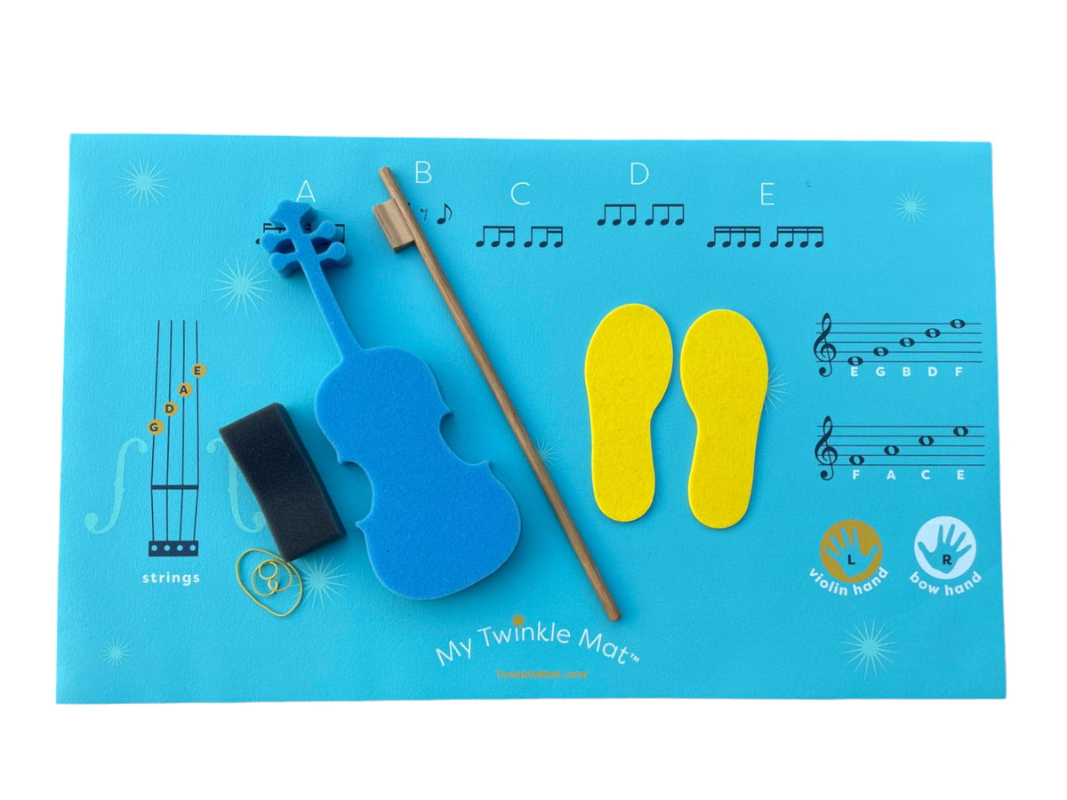 Twinkl'in Foam Violin With Wood Bow
