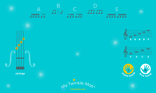 Twinkle Mat With Glossy Foot Stickers
